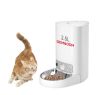 Picture of Automatic Portable Battery-Operated 2.4GHz Remote Control Pet Feeder Wi-Fi Camera Sound Notifications Camera Cat Feeder