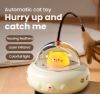 Picture of 360 Degree Automatic Cartoon Style Cat Toy Infrared Self-Pleasure New Pet Supply to Relieve Boredom and Entertain Cats