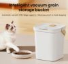 Picture of Intelligent Automatic Pet Food Storage Airtight Plastic Bin Eco-Friendly Portable Cat Food Storage Bin for Pets