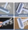 Picture of 3 in 1 Pet Hair Remover Brush Long Handle Window Cleaning Brush Pet Fur Cleaning Tool Cat Dog Hair Remover Brush Pet Supplies